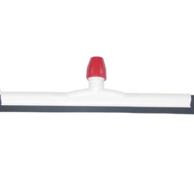 Vloertrekker kunststof 35 cm zwart natuurrubber