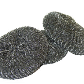 Reinigingsspons metaal gewicht ca. 60-grams.  V.E. 10x60gr.