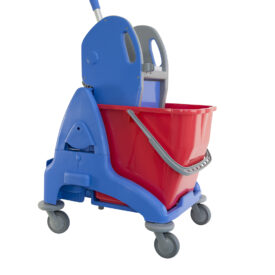 Mopwagen met pers kunststof 1x25 ltr