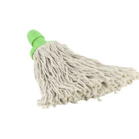Spaanse mop ovale steelhouder 250 gram dop GROEN